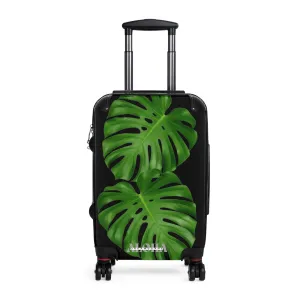 Monstera leaves-Suitcase