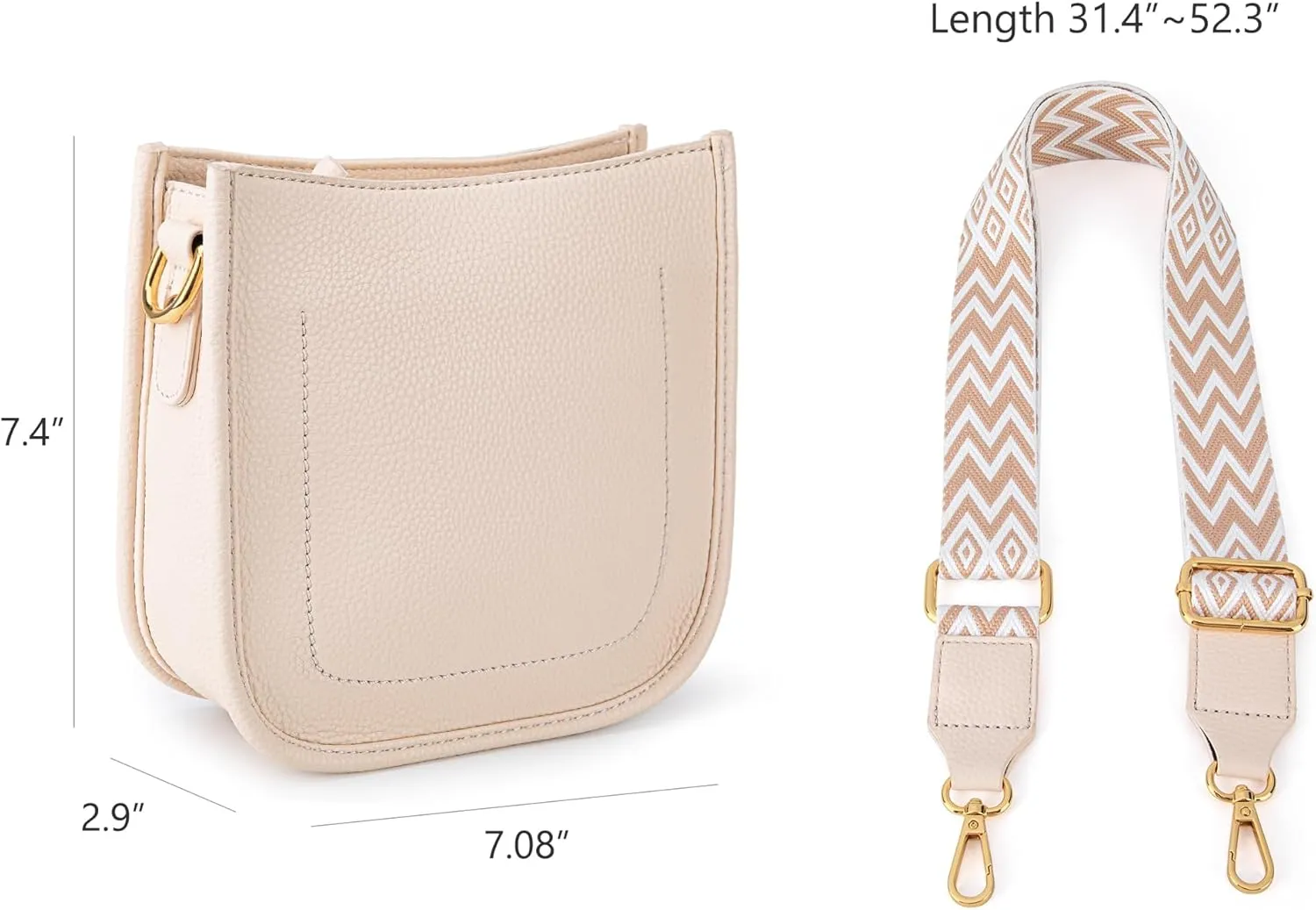 Montana West Crossbody Bags for Women Multi Pocket Cross Body Bag Purses with Adjustable Strap