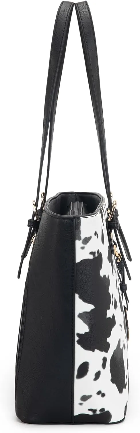Montana West Purses for Women Tote Bag 3Pcs Set Leopard Print Satchel Handbags