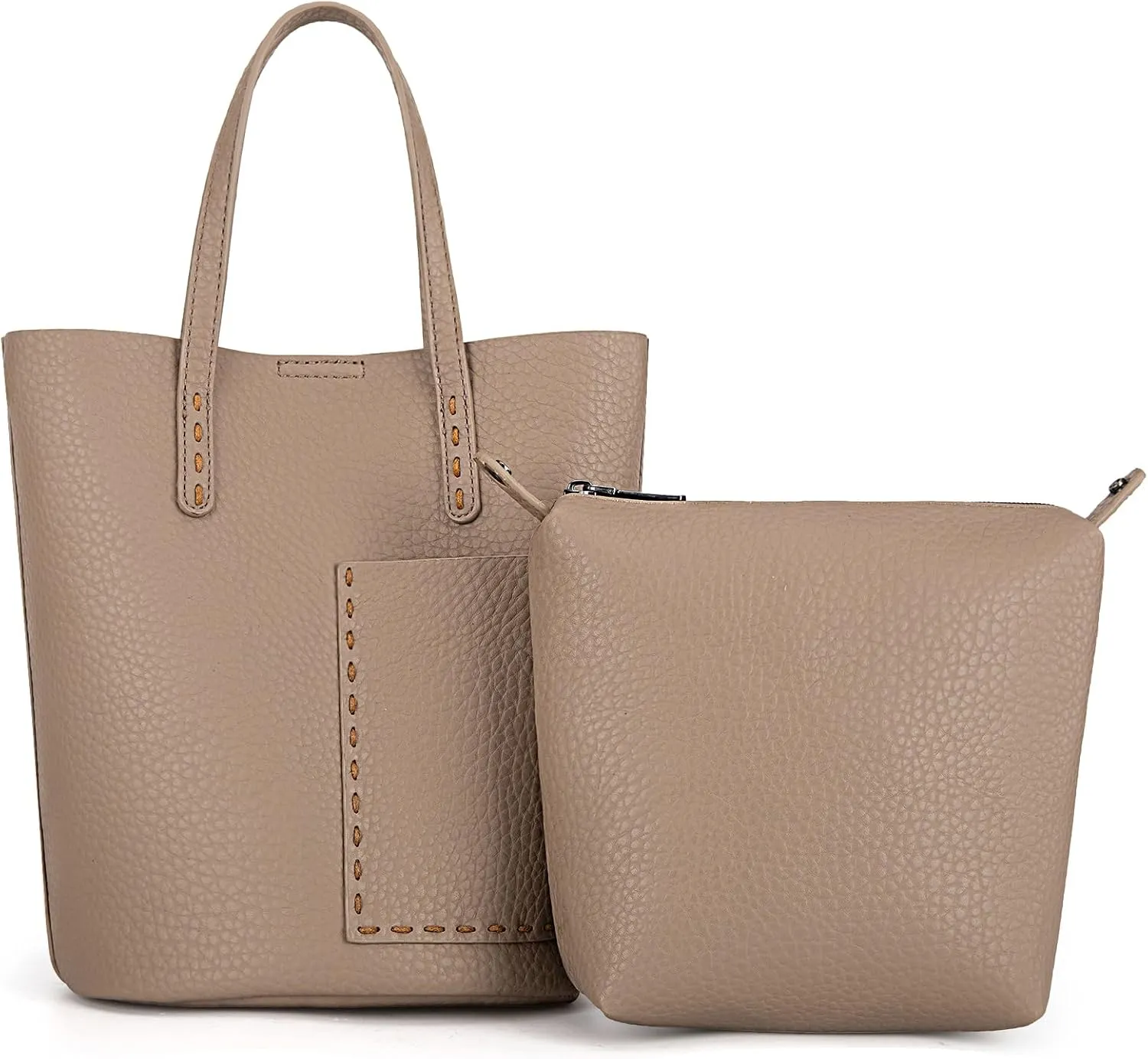 Montana West Small Bucket Purses for Women Top Handle Purses and Satchel Handbags with Cosmetic Bag