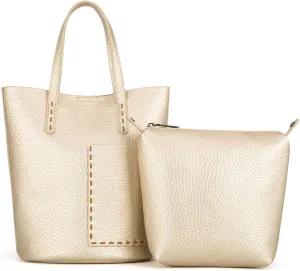Montana West Small Bucket Purses for Women Top Handle Purses and Satchel Handbags with Cosmetic Bag