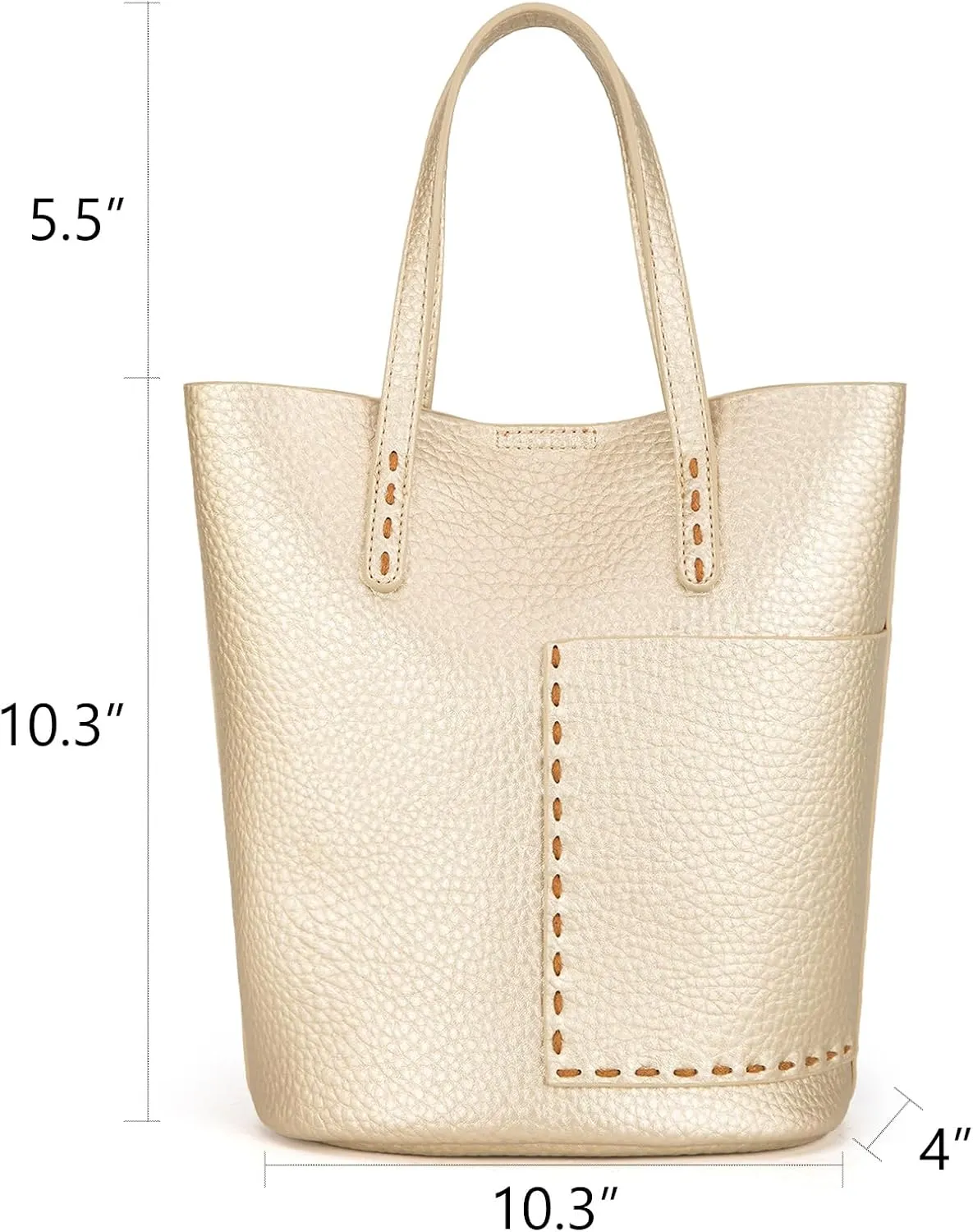 Montana West Small Bucket Purses for Women Top Handle Purses and Satchel Handbags with Cosmetic Bag
