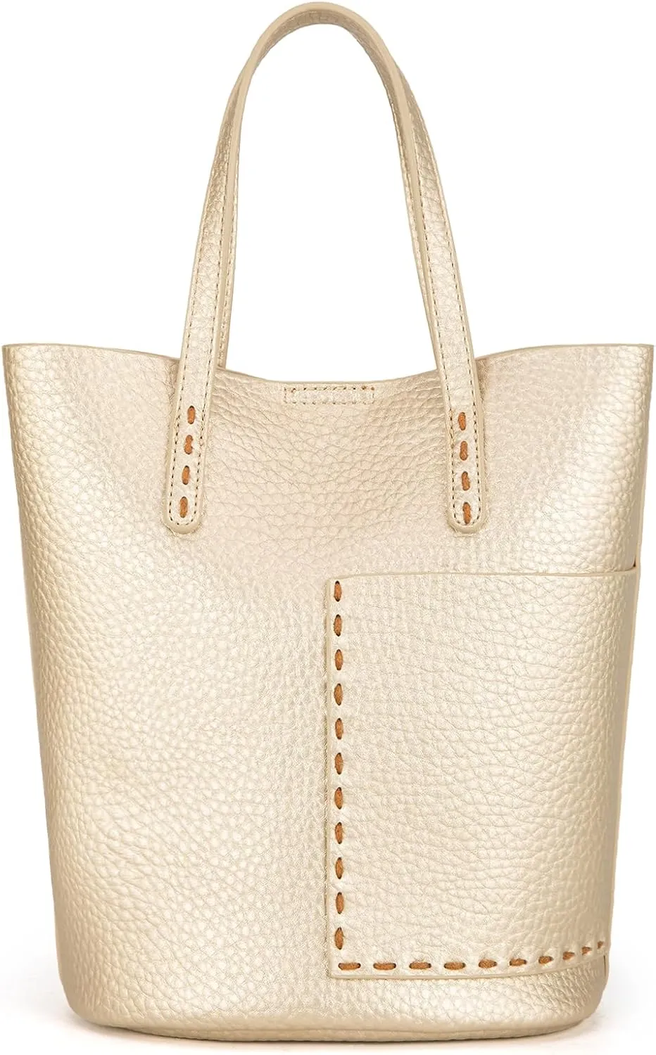 Montana West Small Bucket Purses for Women Top Handle Purses and Satchel Handbags with Cosmetic Bag
