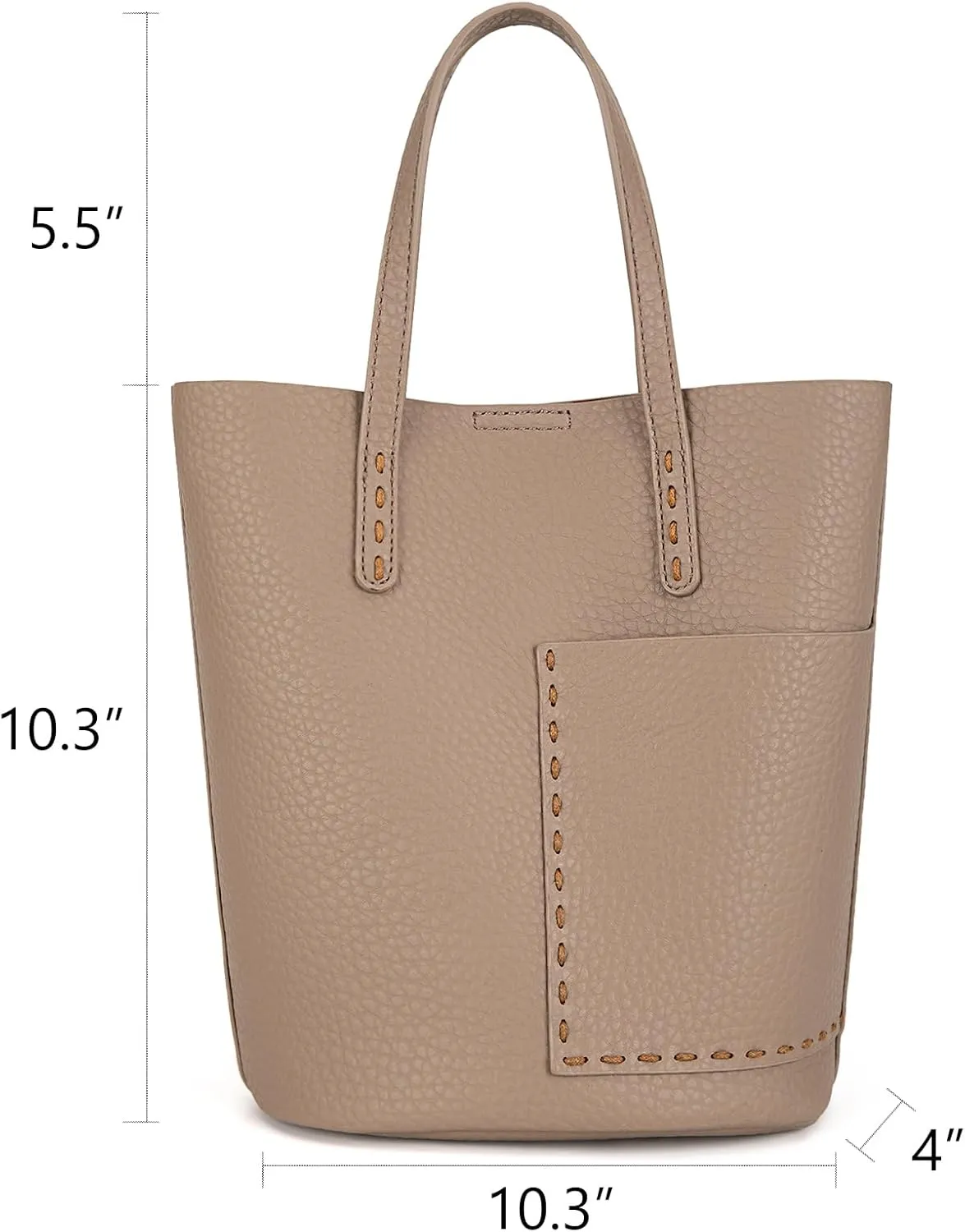 Montana West Small Bucket Purses for Women Top Handle Purses and Satchel Handbags with Cosmetic Bag
