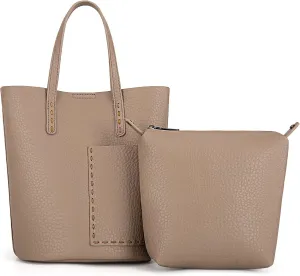 Montana West Small Bucket Purses for Women Top Handle Purses and Satchel Handbags with Cosmetic Bag
