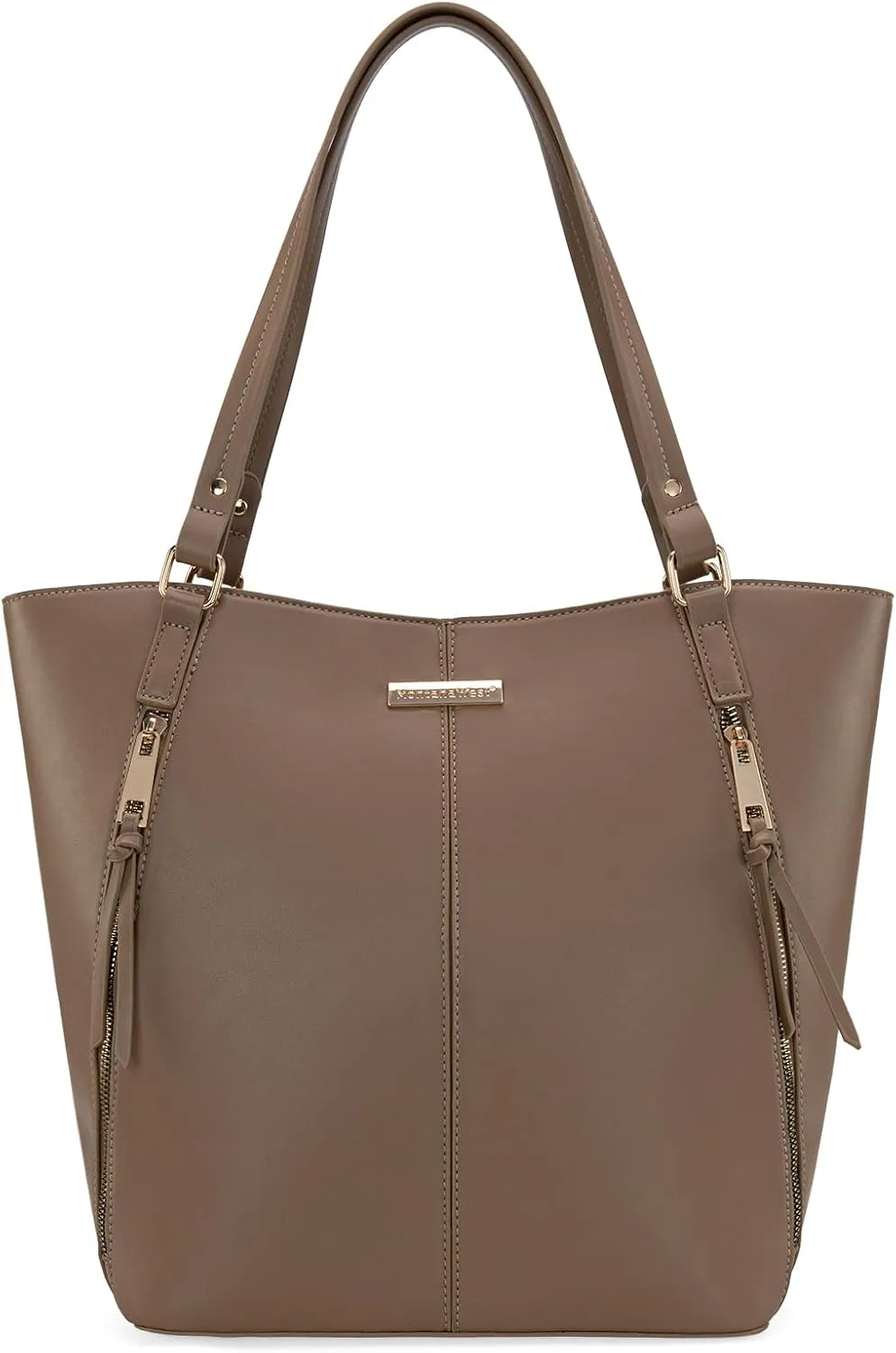 Montana West Tote Bag for Women Handbag Shoulder Top-handle Purses with Zipper
