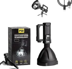 Ms32 Flashlight Lumens, Lumen Rechargeable Flashlight, Camping Handheld Spotlight, Rechargable Flashlights High Lumens, Led Tactical Flashlight USB