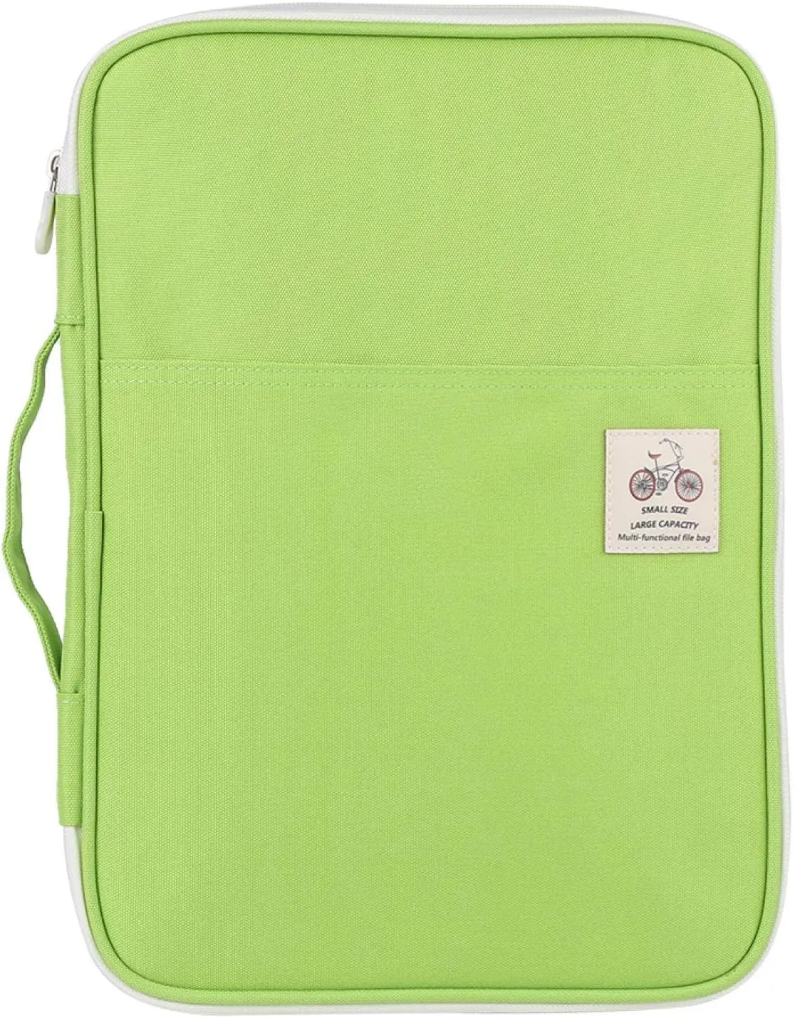 Multi-Functional A4 Document Bags, Portfolio Pouch Travel Binder Organizer Zippered File Folder Family Passport Holder Briefcase with Handle for Notebooks Pen Board Games School Office Supplies