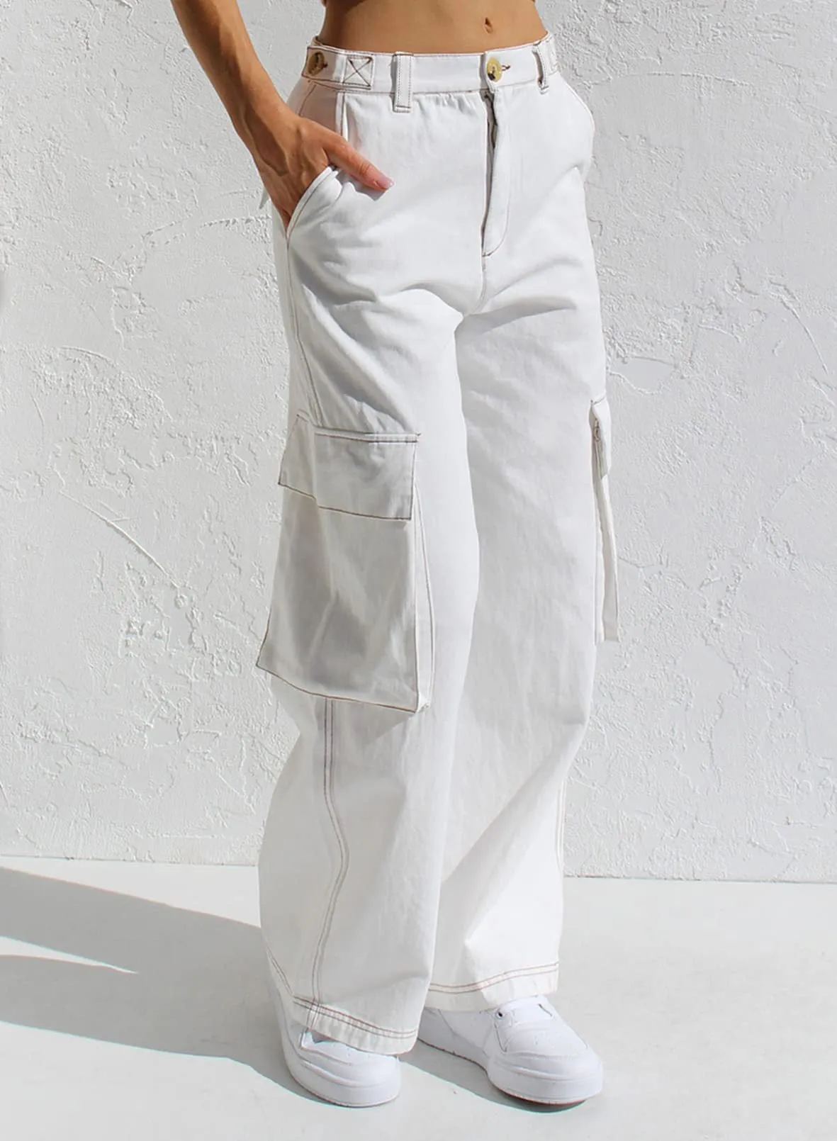 Multi-pocket cargo pant