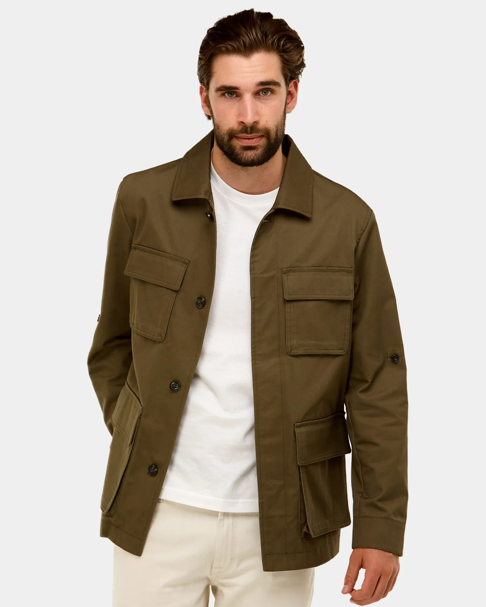 Multi Pocket Utility Jacket