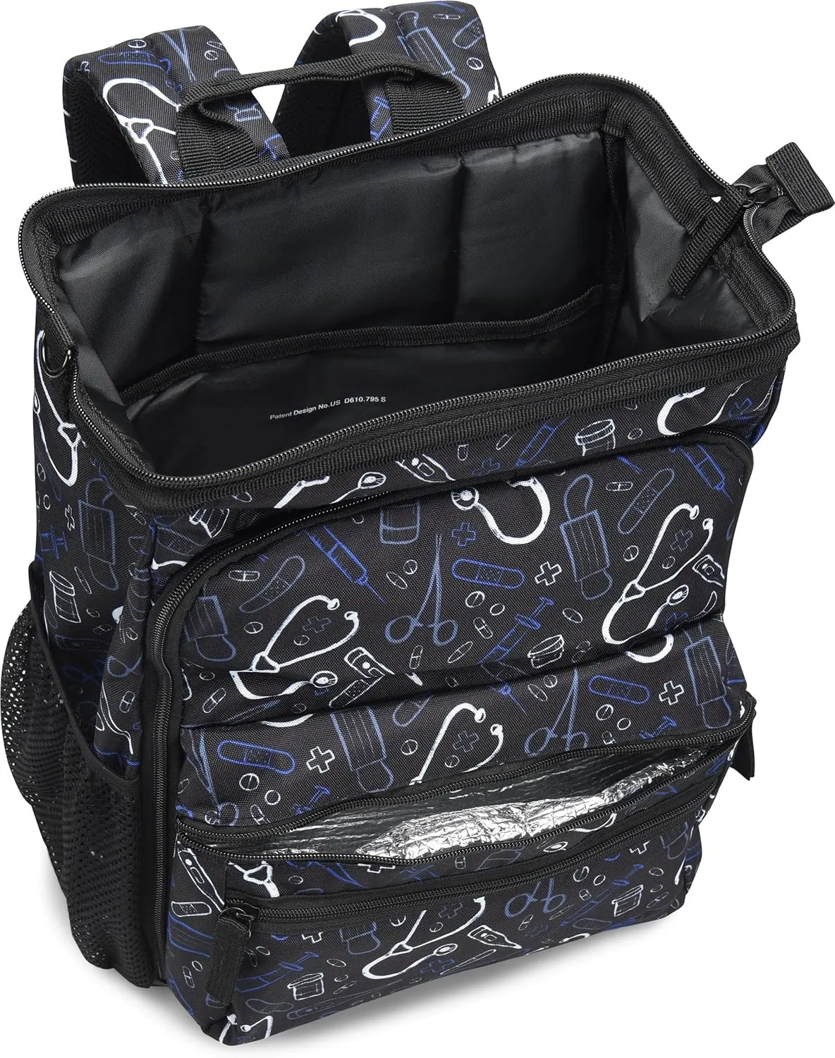 Nurse Mates Ultimate Backpack | Heavy Duty Zippers | Multiple Storage Compartments| Laptop Interior Compartment