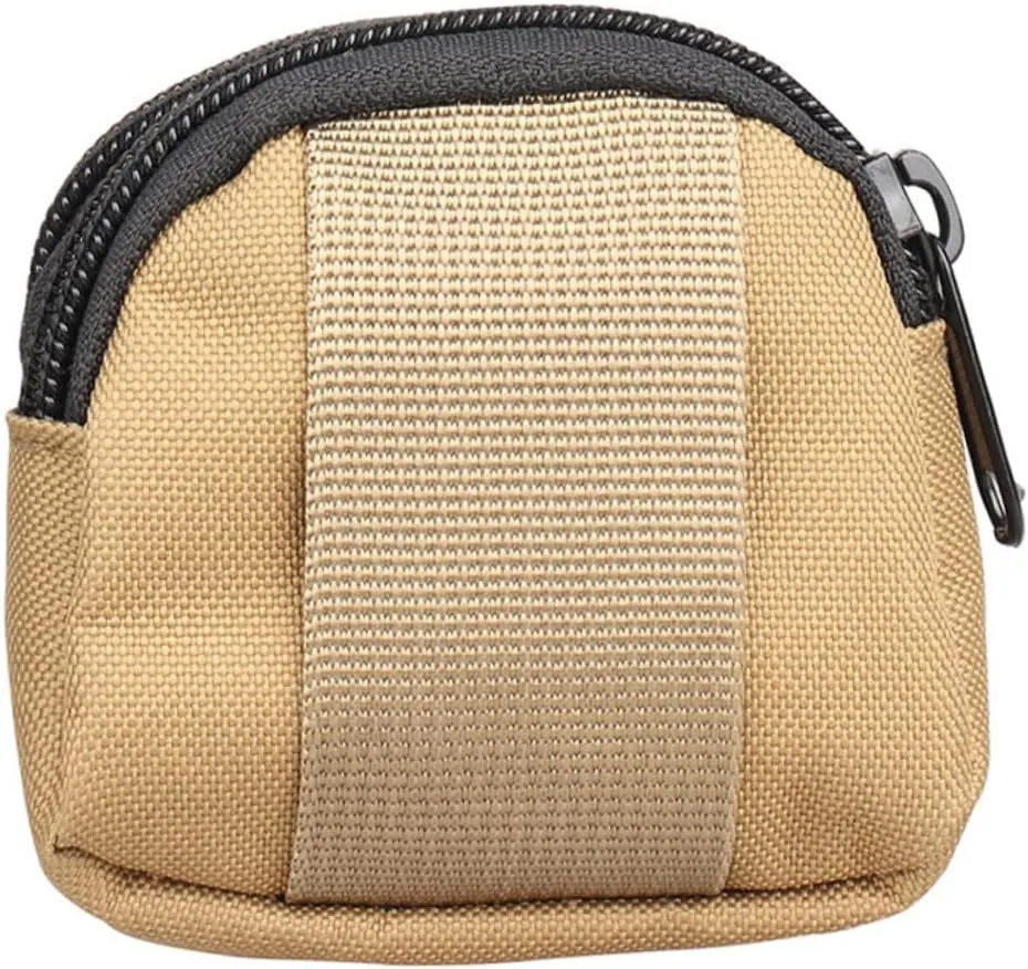 Nylon Sports Fanny Pack Coin Storage Pouch Outdoor Waist Bag Moderate Capacity for Daily Use