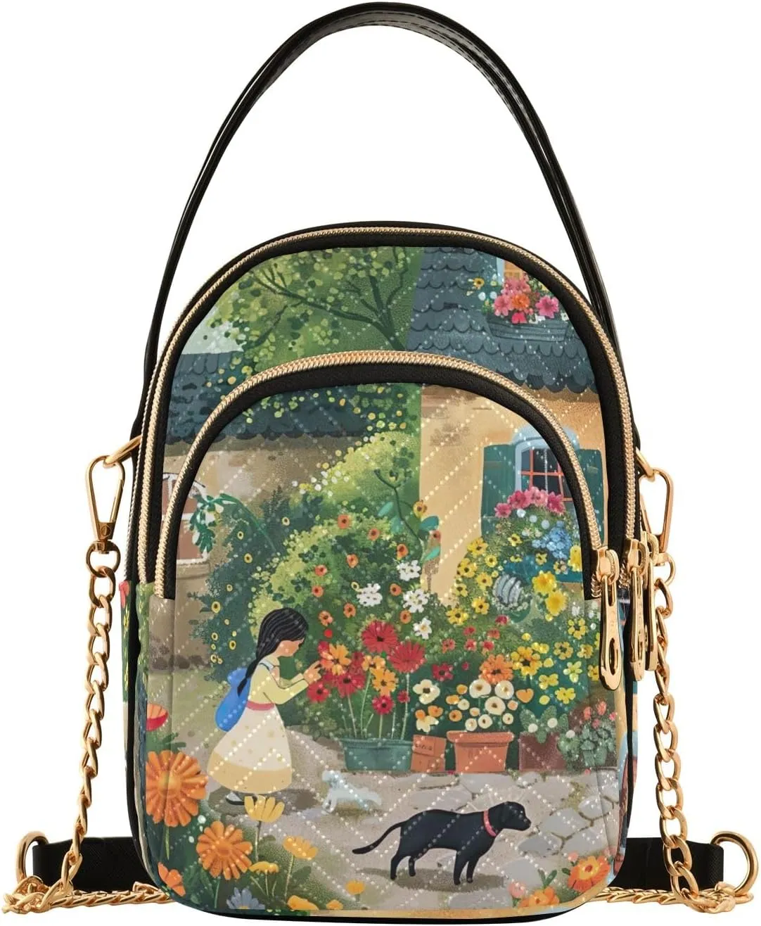 ODAWA Starry Sky Dragonfly Shoulder Crossbody Bag Women Bags Crossbody Fashion Crossbody Bags for Women