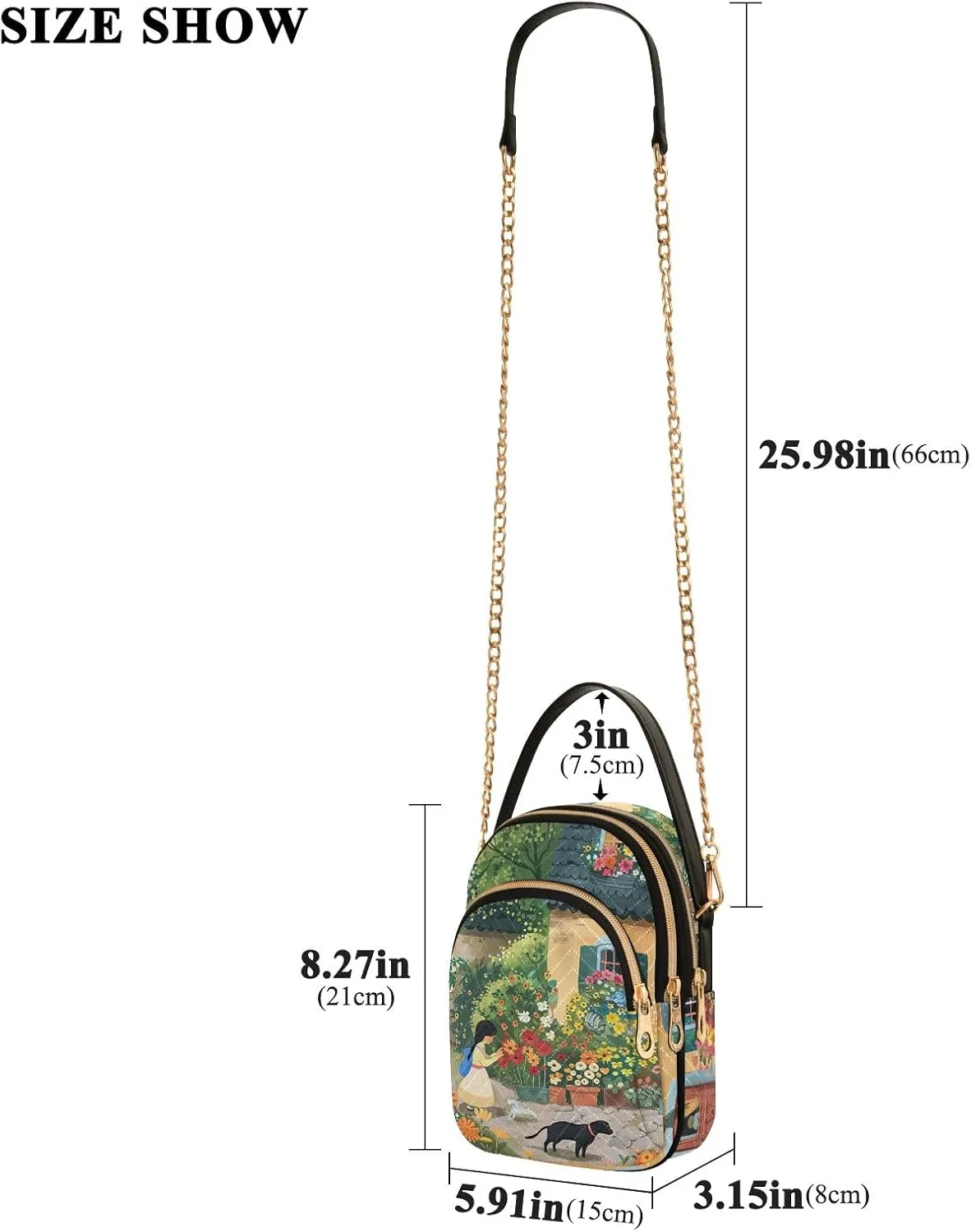 ODAWA Starry Sky Dragonfly Shoulder Crossbody Bag Women Bags Crossbody Fashion Crossbody Bags for Women