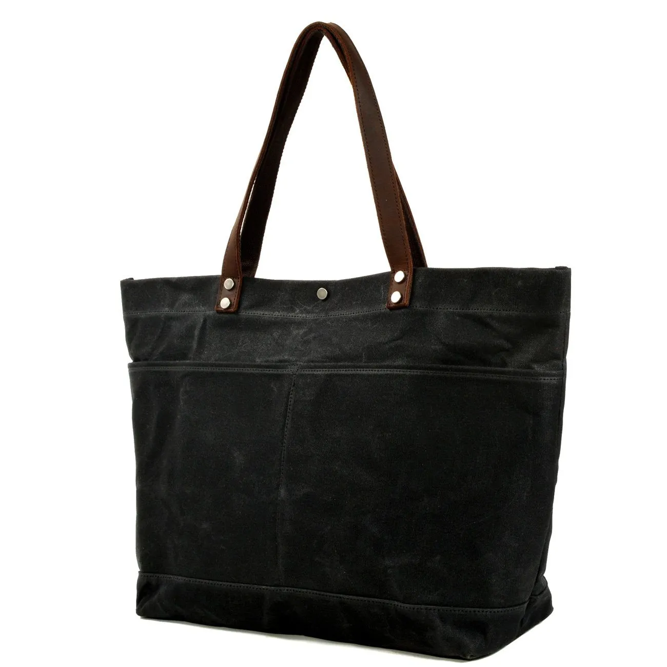 Oilcloth carrier bag | BOVEC