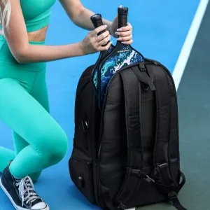 OPULENT Pickleball & Tennis Racket Bag for Men & Women- All in One Sports backpack- Ample Storage Stores your Rackets, Laptop, Shoes & other Pickleball accessories- Portable Bag with Adjustable Straps