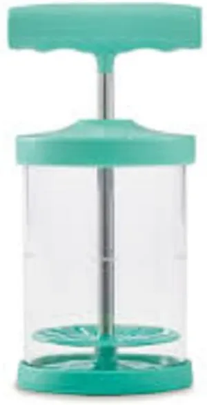 Pampered Chef Whipped Cream Maker - Handheld DIY Whipping Cream Dispenser | Non-Slip Silicone Grip Whipper Maker - #1461