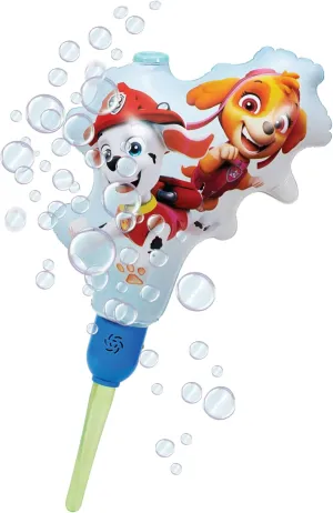 PAW Patrol Bubble Machine Amazon Exclusive Huge Inflatable Bubble Machine for Kids Includes a Stand and Bonus 40oz of Bubble Solution 2 in 1 Play Pattern for Maximum Bubble Toy Fun