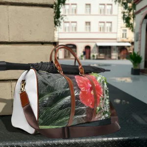 Peach Hibiscus | Waterproof Travel Bag | High Bloom Collection | Life By Ortavia