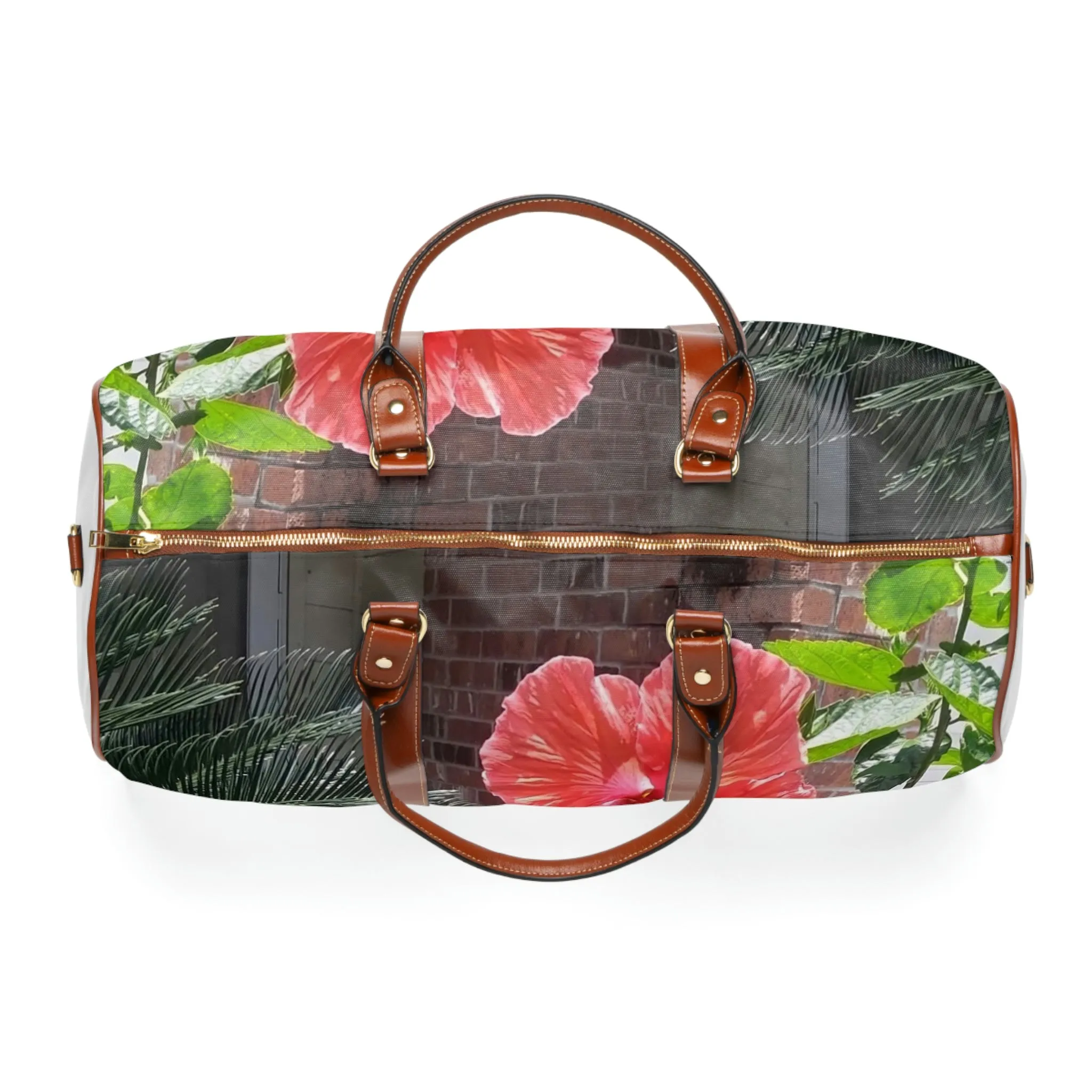 Peach Hibiscus | Waterproof Travel Bag | High Bloom Collection | Life By Ortavia