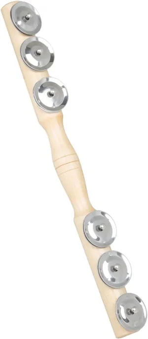 Percussion Instruments Hand Bells Rattle Shaker Handheld Tambourine Preschool Educational Musical Toy For Boys Girls