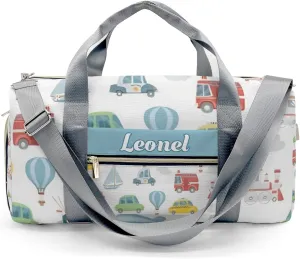 Personalized Ship Car Hot Balloon Duffel Bag,Customized Sport Player Travel Bag for Gifts