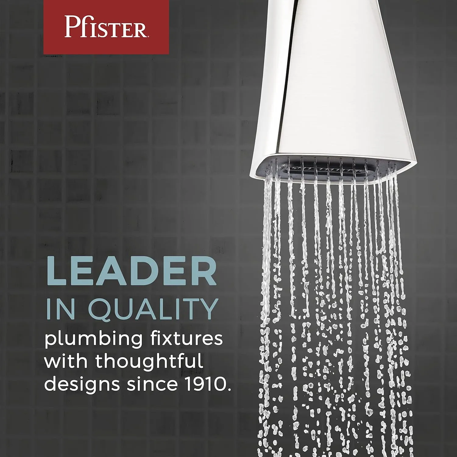 Pfister LG897DFB Kenzo 1-Handle Shower Only Trim in Matte Black