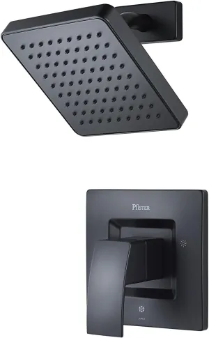 Pfister LG897DFB Kenzo 1-Handle Shower Only Trim in Matte Black