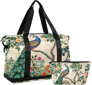 Phoenix Travel Duffel Bag Waterproof Gym Sport Tote Bag Carry On Weekender Bag with Compartment