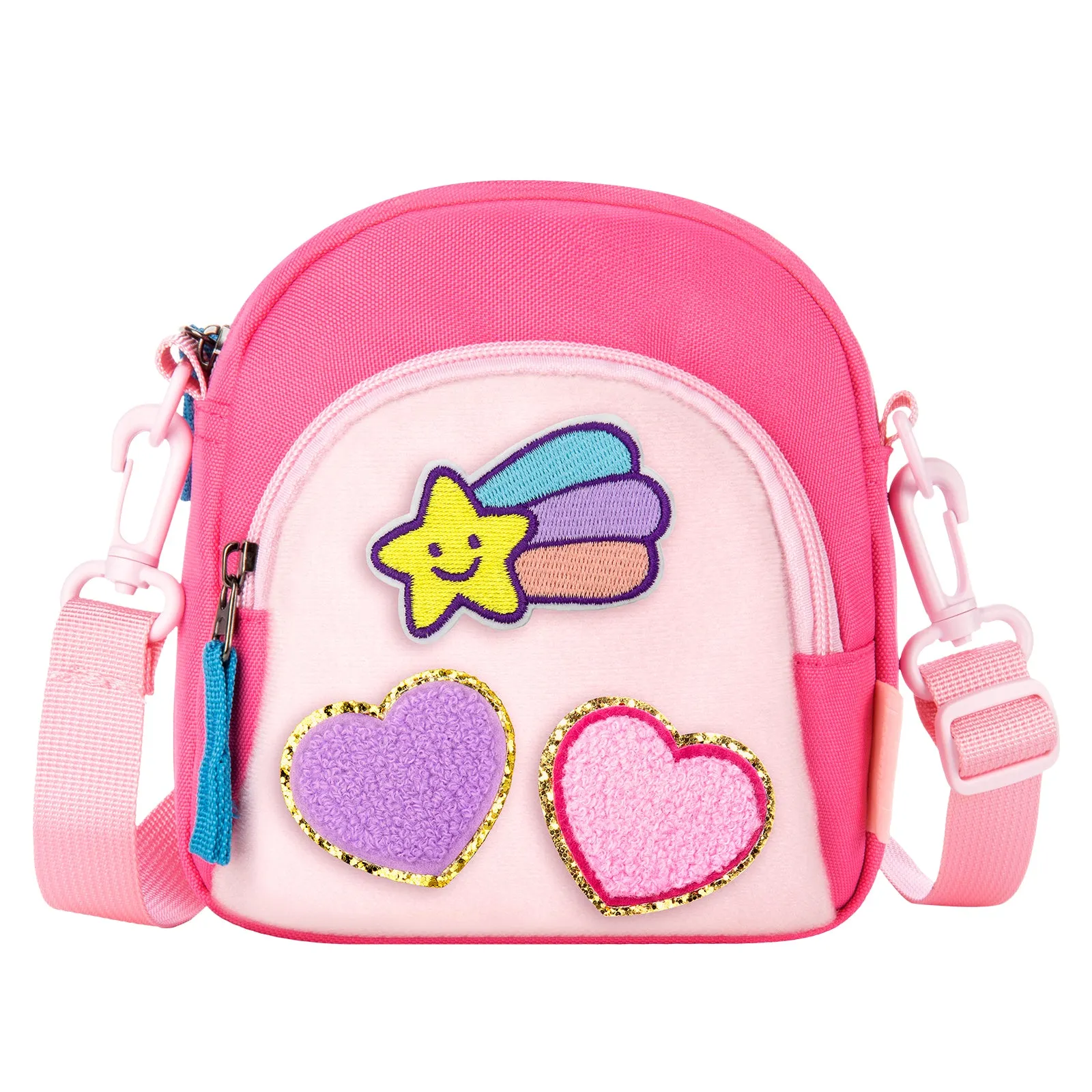 Pink & Pink DIY Arch Crossbody Purse