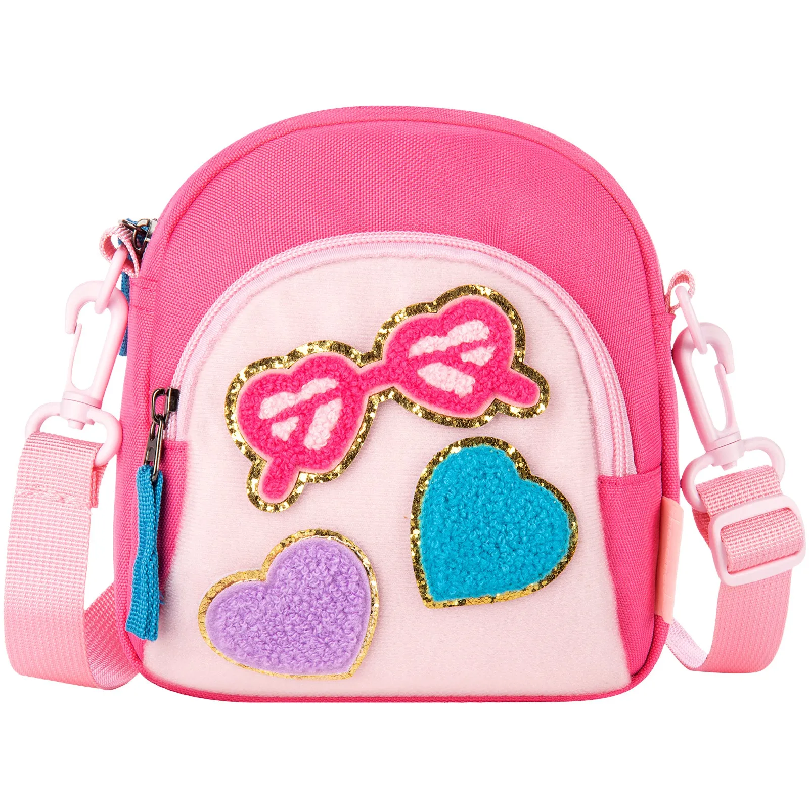 Pink & Pink DIY Arch Crossbody Purse