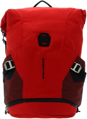 Piquadro PQ-M RFID Backpack 41 cm Laptop Compartment, Red