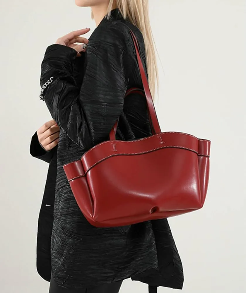 Pocadri Tote Bag for Women Magnetic Buckle Shoulder Handbag Vegan Leather Purses for Work College Dating