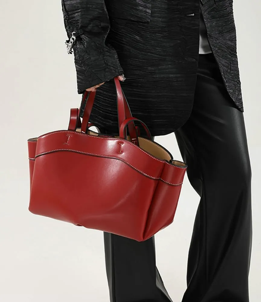 Pocadri Tote Bag for Women Magnetic Buckle Shoulder Handbag Vegan Leather Purses for Work College Dating