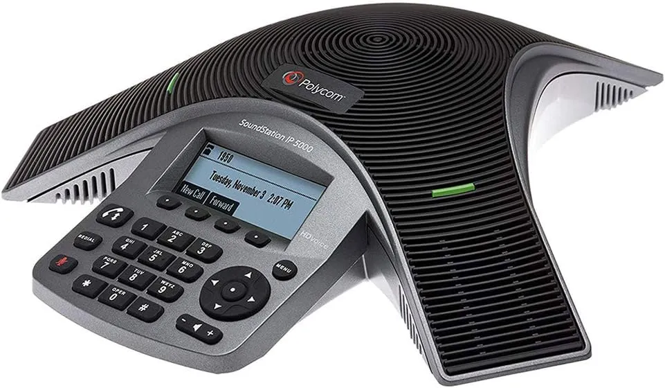 Polycom, Inc. SoundStation IP 5000 Phone with Power Supply