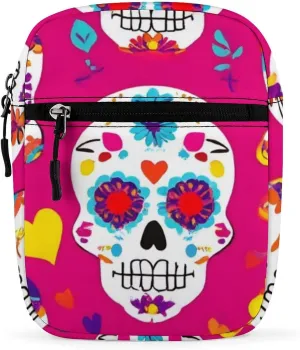 Portable Crossbody Shoulder Bag for Women, Travel Mini Pouch Waterproof Casual Zipper Cell Phone Purse