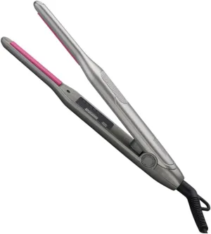 Portable Hair Straightener Curler Dual Voltage Hair Tool Ceramic Coating for Men Women Us Plug