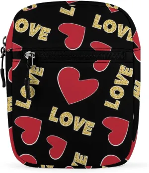 Portable Small Crossbody Bag for Women Men, Casual Mini Cell-phone Pouch Travel Shoulder Bag