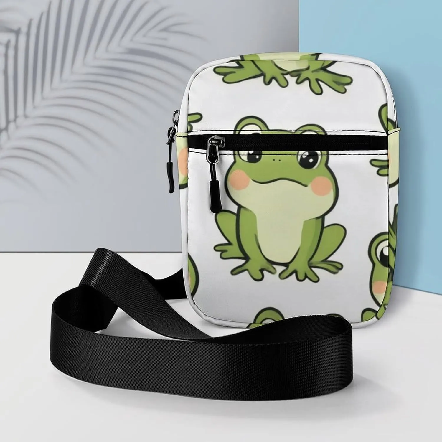 Portable Small Crossbody Bag for Women Men, Casual Mini Cell-phone Pouch Travel Shoulder Bag