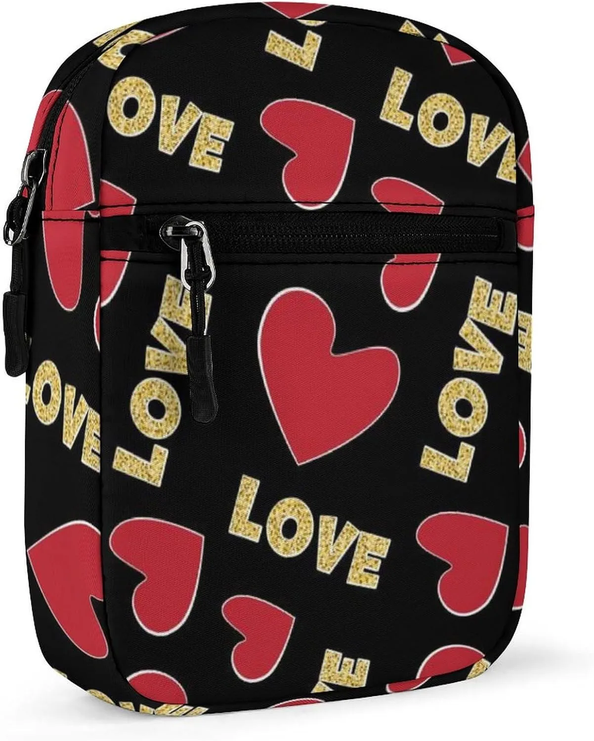 Portable Small Crossbody Bag for Women Men, Casual Mini Cell-phone Pouch Travel Shoulder Bag
