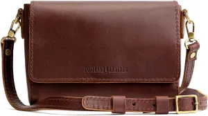 Portland Leather Goods Metro Mini Crossbody Bag for Women – Handmade from the Finest Full-Grain Hides