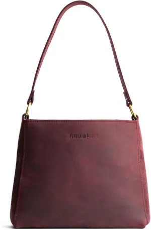 Portland Leather Goods Triangle Shoulder Bag for Women – Handmade from the Finest Full-Grain Hides