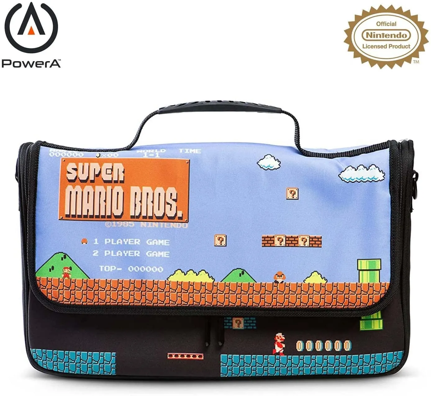 PowerA Everywhere Messenger Bag for Nintendo Switch - Super Mario Bros. - Nintendo Switch