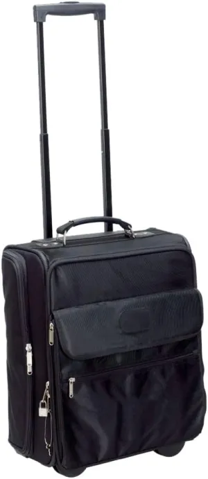 Preferred Nation Rolling Computer Case/overnighter, Black, One Size