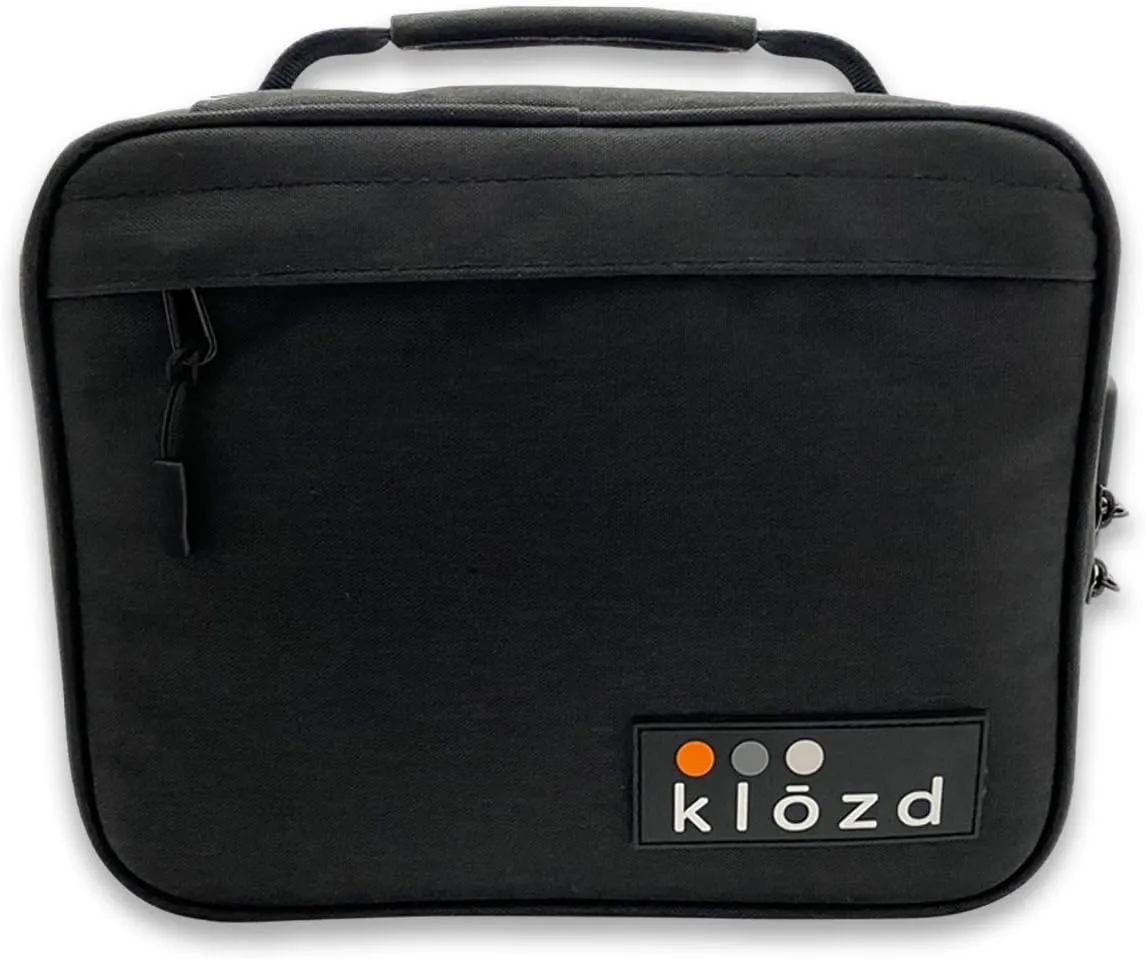 Premium Bag Large Smell Proof Medicine Case with Lock and Accessories