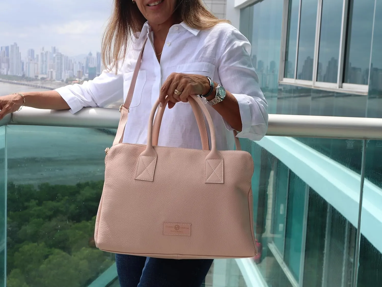 Premium Italian Leather Handmade in Florence, Italy. Satchel Shoulder Bags for Women with Full-Grain Leather Made in Italy