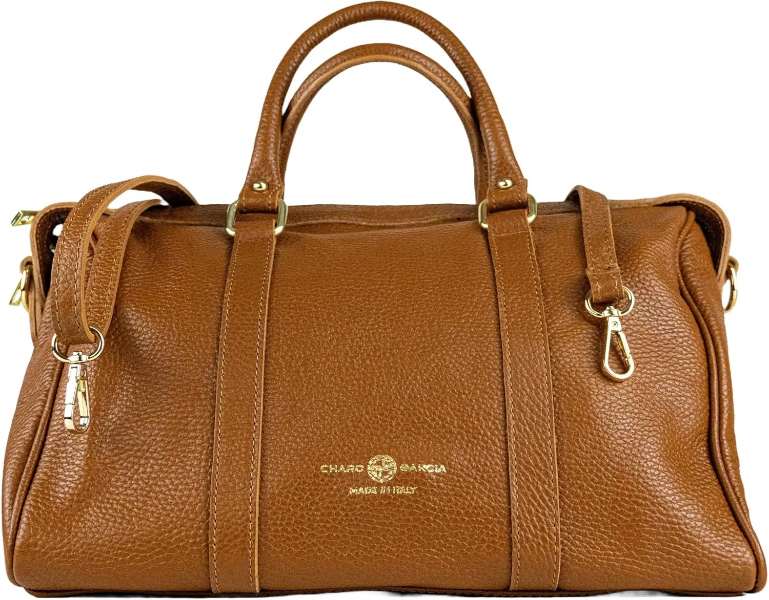 Premium Italian Leather Handmade in Florence, Italy. Satchel Shoulder Bags for Women with Full-Grain Leather Made in Italy
