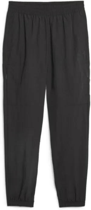 PUMA Mens Classics Utility Cargo Pants Casual Drawstring - Black - Size S