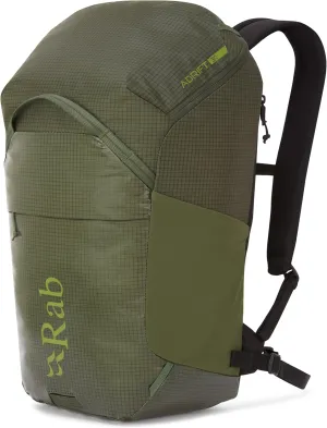 Rab Adrift 30 Everyday Backpack for Hiking, Climbing, & Biking - Army - Medium