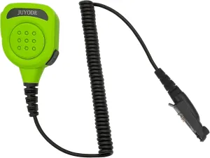 Radio Speaker Mic Shoulder Lapel Handheld Waterproof Microphone Hand Mic with 3.5mm Aaudio Jack for RT29 RT47V RT47 RT48 RT87 RB23 RB46 NR30 EX500 GP328plus HD1 HD2 HA1G Walkie Talkie